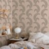 Sandberg tapeet Jasmine, Pink S10441
