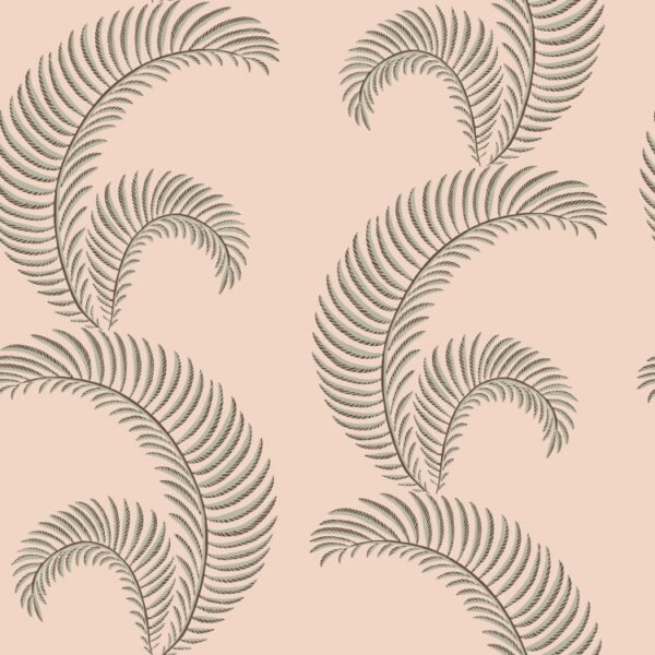Sandberg tapeet Jasmine, Pink S10441