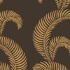 Sandberg tapeet Jasmine, Charcoal S10442