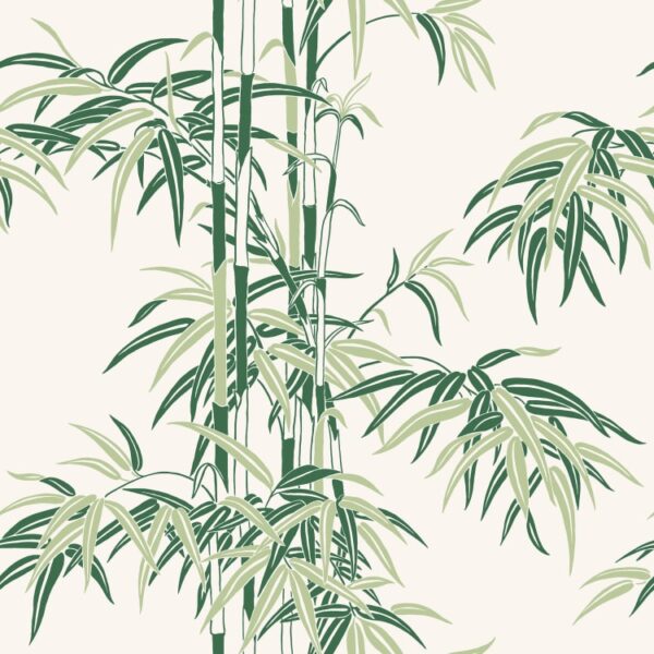 Sandberg tapeet Leon, Garden Green S10443