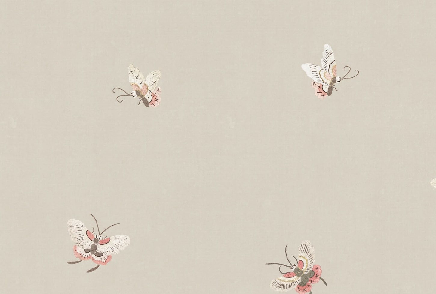 Sandberg tapeet Butterflies, Sandstone S10447