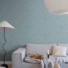 Sandberg tapeet Butterflies, Misty Blue S10448