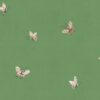 Sandberg tapeet Butterflies, Green S10449