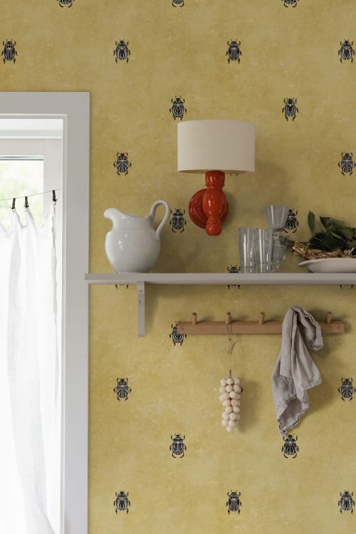 Sandberg tapeet Audrey, Honey S10450