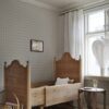 Sandberg tapeet Edvin, Indigo Blue S10456