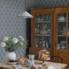 Sandberg tapeet Alva, Indigo Blue S10461