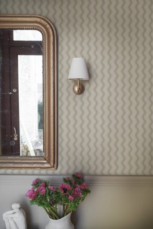 Sandberg tapeet Erik, Spring Green S10473