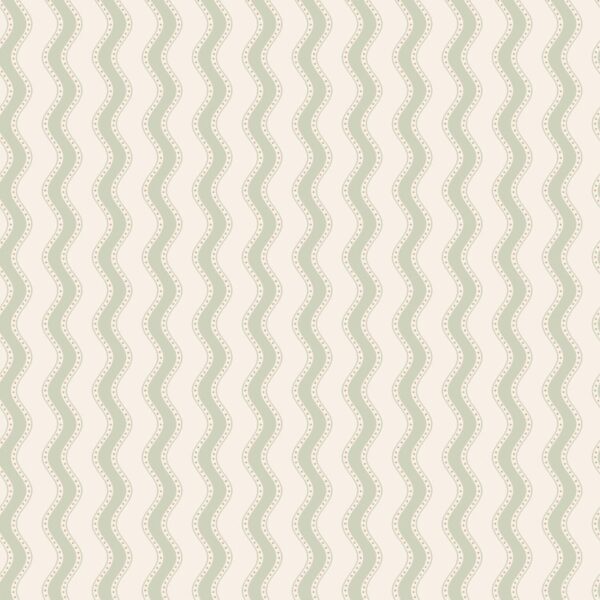 Sandberg tapeet Erik, Spring Green S10473