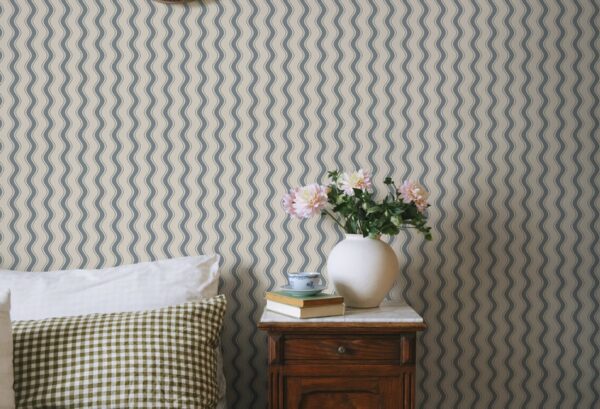 s10474_interior2 Sandberg tapeet Erik, Indigo Blue S10474