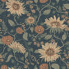 Sandberg tapeet Solveig, Midnight Blue S10480