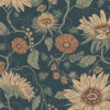 Sandberg tapeet Solveig, Midnight Blue S10480
