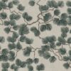 Sandberg pilttapeet Pine Mural, Green S10488