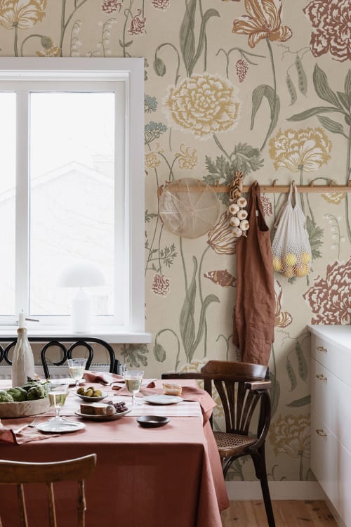 Sandberg pilttapeet Aurelie Mural, Sand S10533