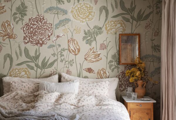Sandberg pilttapeet Aurelie Mural, Sand S10533