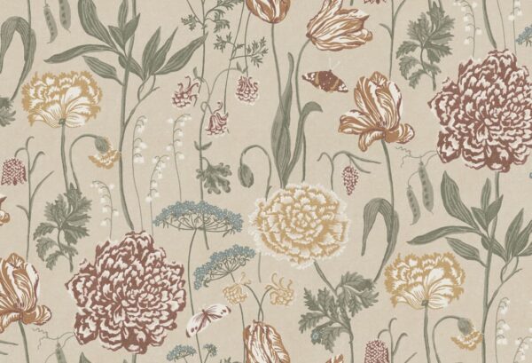 Sandberg pilttapeet Aurelie Mural, Sand S10533