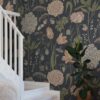 Sandberg pilttapeet Aurelie Mural, Dark Blue S10534
