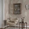 Sandberg pilttapeet Zen Mural, Terracotta S10547