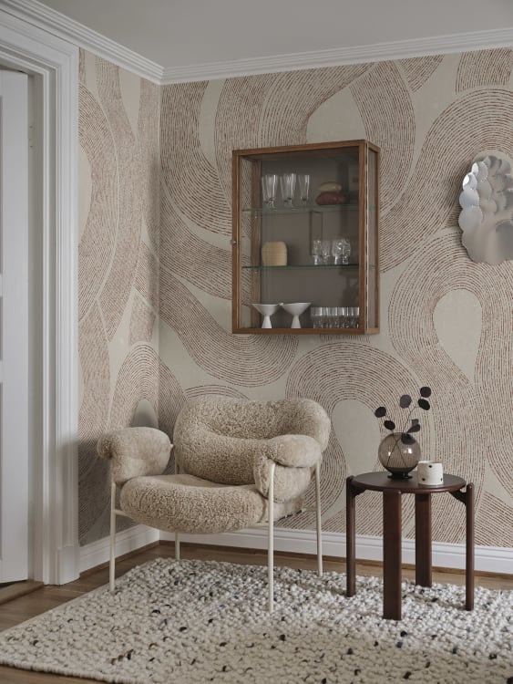 Sandberg pilttapeet Zen Mural, Terracotta S10547