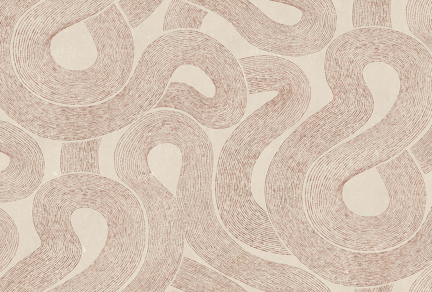 Sandberg pilttapeet Zen Mural, Terracotta S10547
