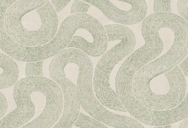 Sandberg pilttapeet Zen Mural, Green S10548