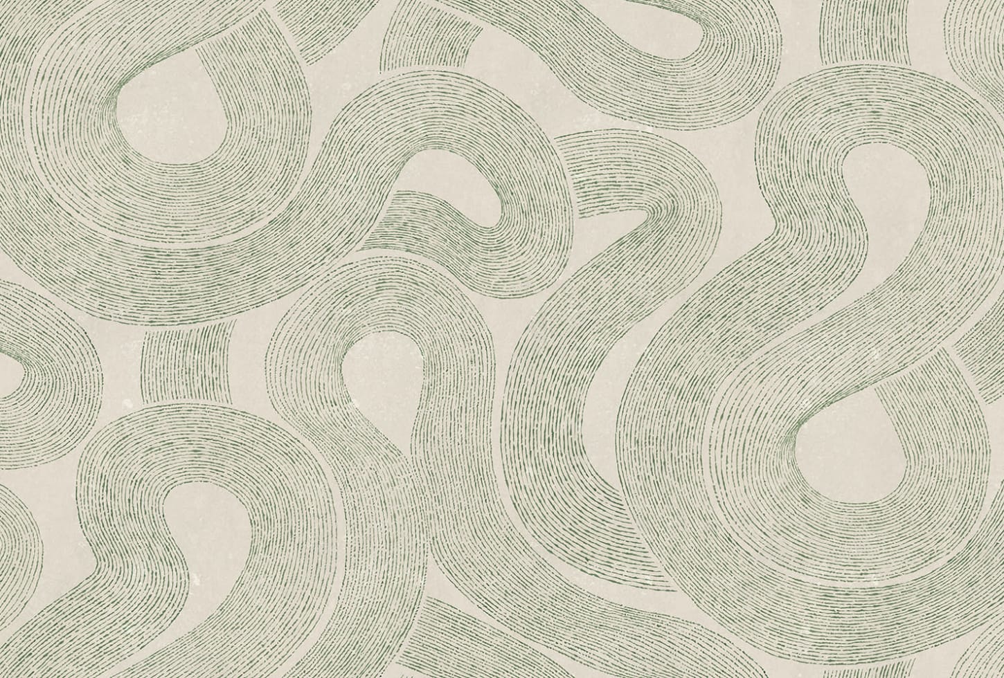 Sandberg pilttapeet Zen Mural, Green S10548