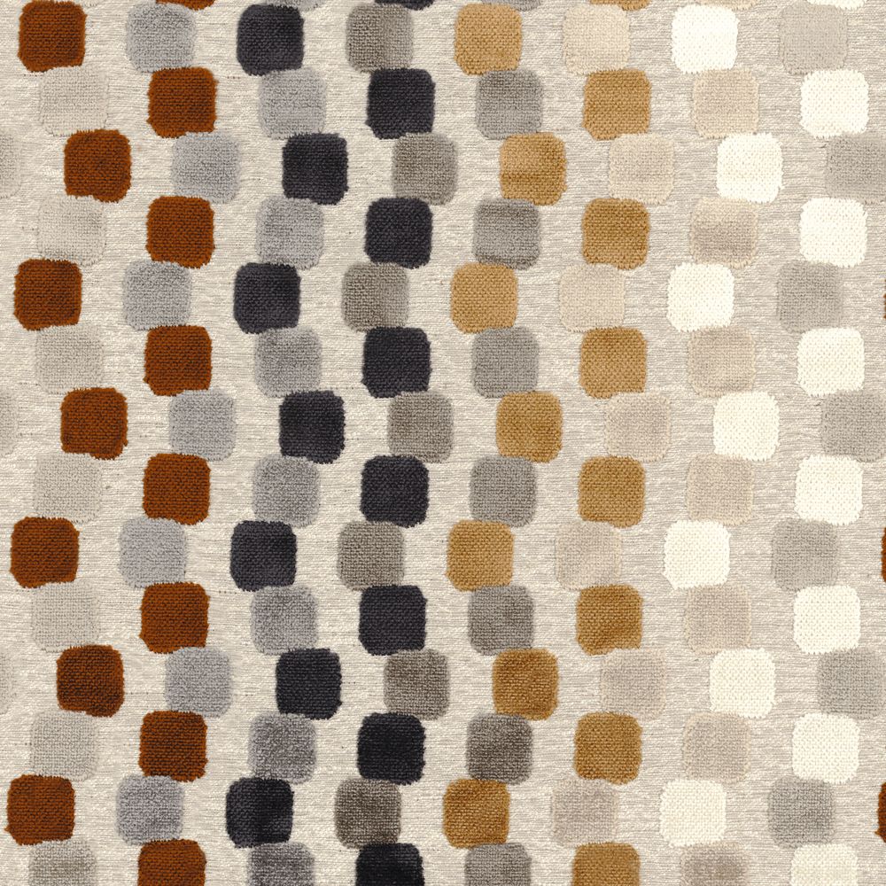 Casamance kangas Orphisme Noir / Tabac