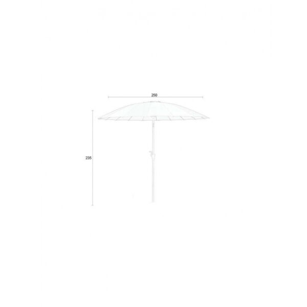 Zuiver parasiit Sunshine Sunbrella Shade Brown Rice