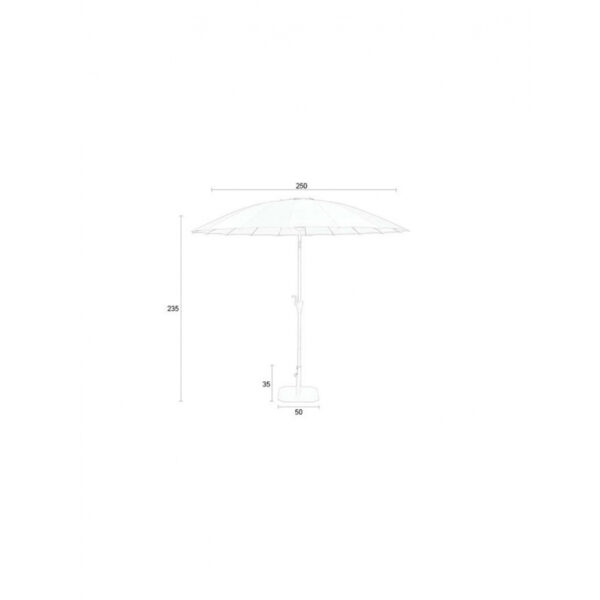 Zuiver varjualune Sunshine Sunbrella Shade