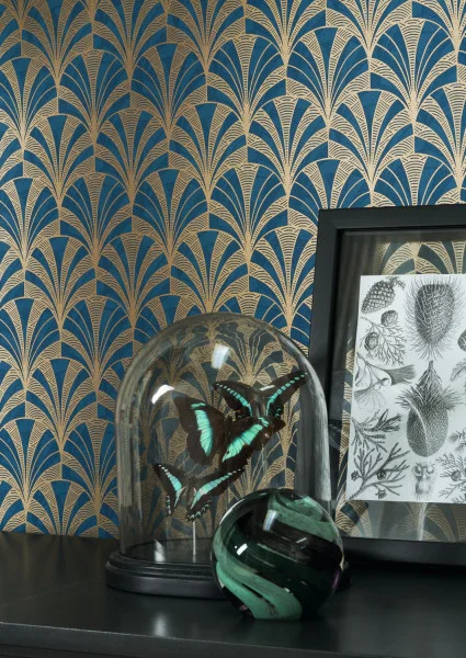 103720 Casadeco tapeet 1930 Palmette