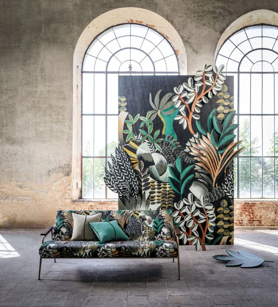 Casamance kangas Giardini Celadon