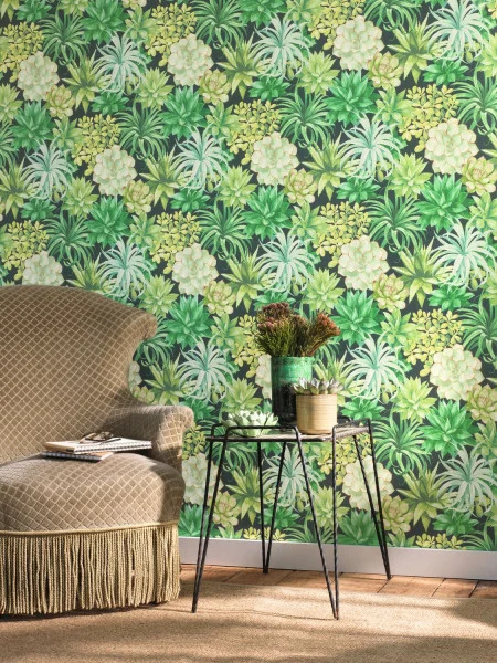 106915 Casadeco tapeet Botanica Echeveria