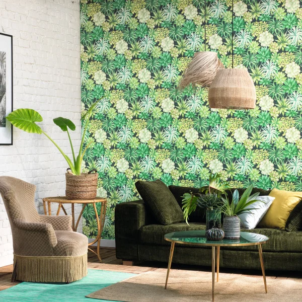 106917 Casadeco tapeet Botanica Echeveria