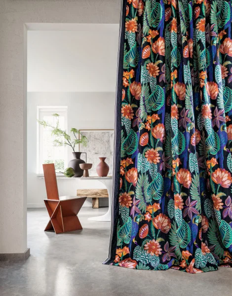 Casamance kangas Arapsodie Celadon Multico