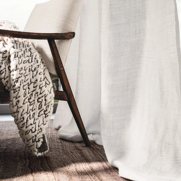 Casamance kangas Tibet Blanc Lin