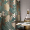 Casamance kangas Ukiyo Jaune Or