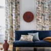Casamance kangas Matsu Celadon Terre De Sienne