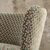 Casamance kangas Baker Street Gris / Noir De Lune