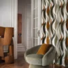 Casamance kangas Mola Celadon