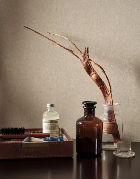 Casadeco tapeet Leathers Suedine