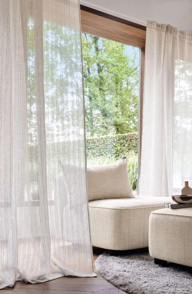 Casamance kangas Alegria Blanc / Lin