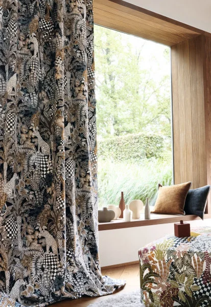 122234 Casamance kangas Neofelis Blanc / Kaki