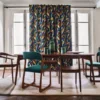 Casamance kangas Defile Orange Brulee / Olive / Anthracite