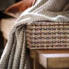Casamance kangas Magnifolia Taupe