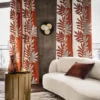 Casamance kangas Sophora Beige / Orange