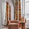 Casamance kangas Oca Noir De Lune
