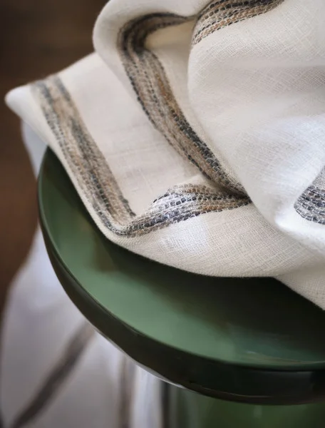 Casamance kangas Zana Blanc / Celadon