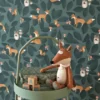 136517 Casadeco tapeet Woodland Animals