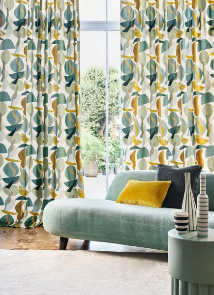 Camengo kangas Raku Print Givre