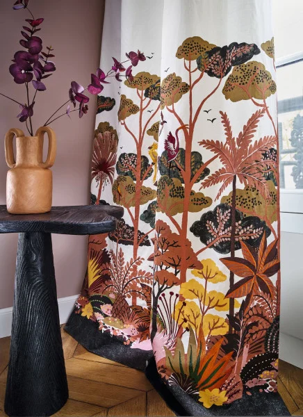 141325 Casamance kangas Ava Celadon