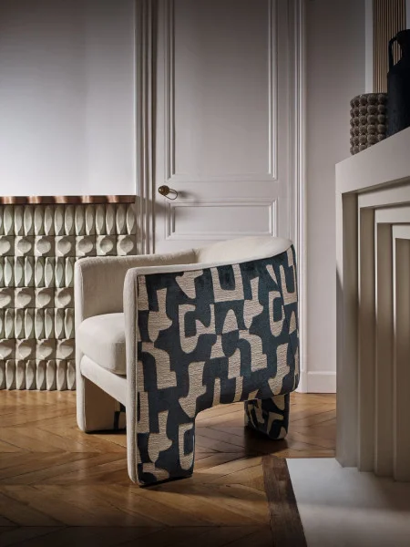 Casamance kangas Melodie Celadon